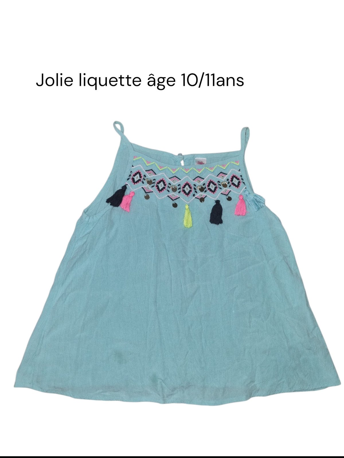 Jolie liquette 10/11ans