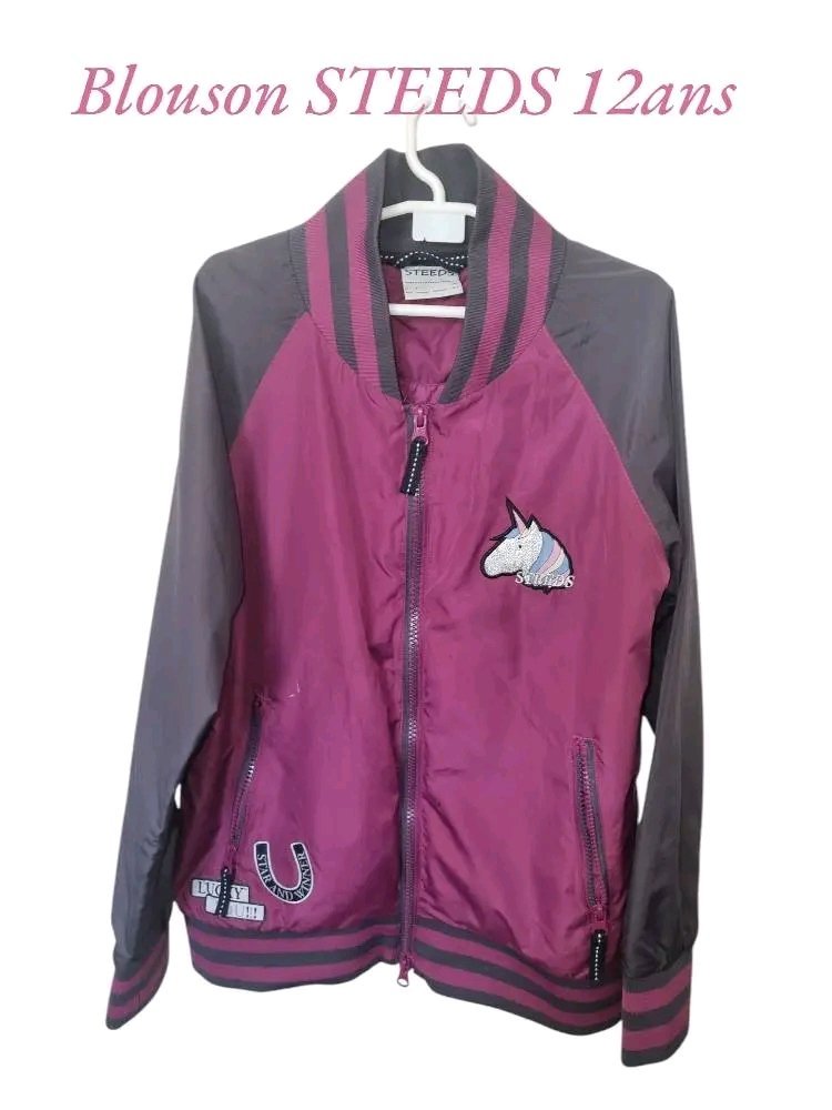 Beau blouson léger STEEDS 10/12ans