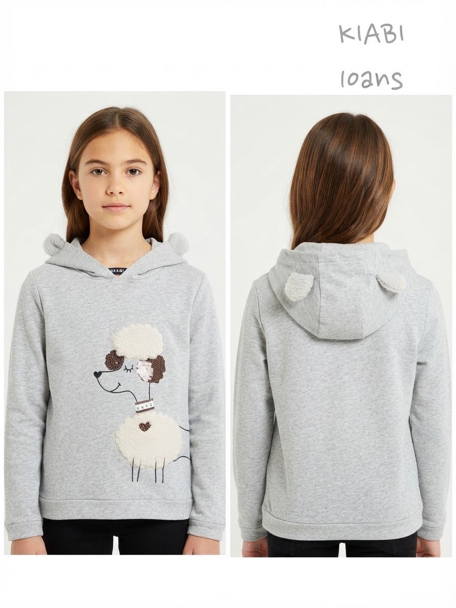 Pull à capuche en coton épais KIABI