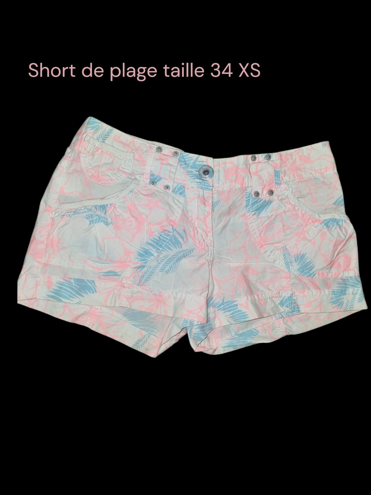 Joli short de plage T34