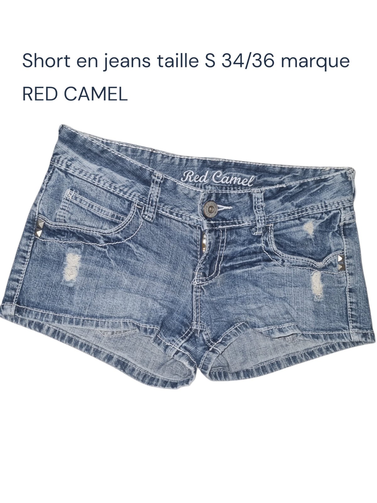 Beau short en jeans taille 34/36 marque RED CAMEL