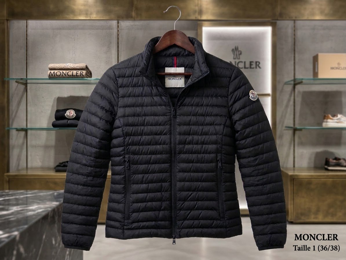 Doudoune MONCLER noire Taille 1 