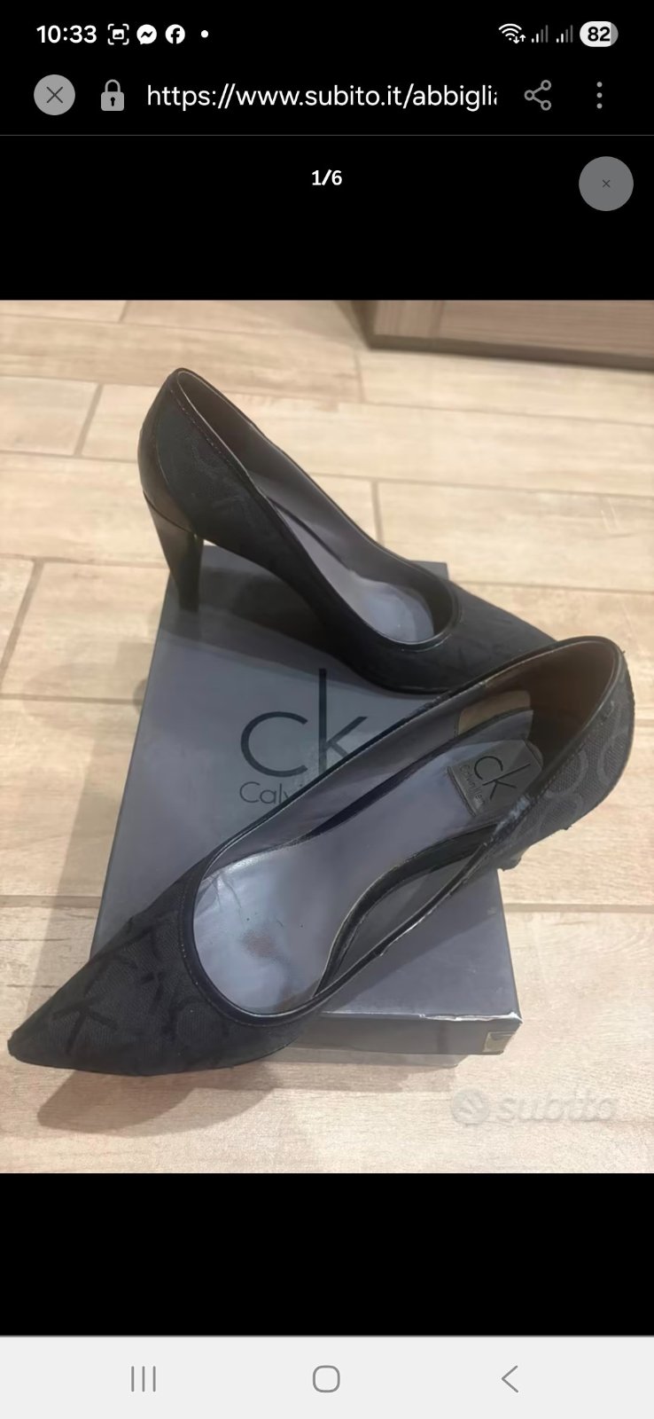 Chaussure CK Importé
