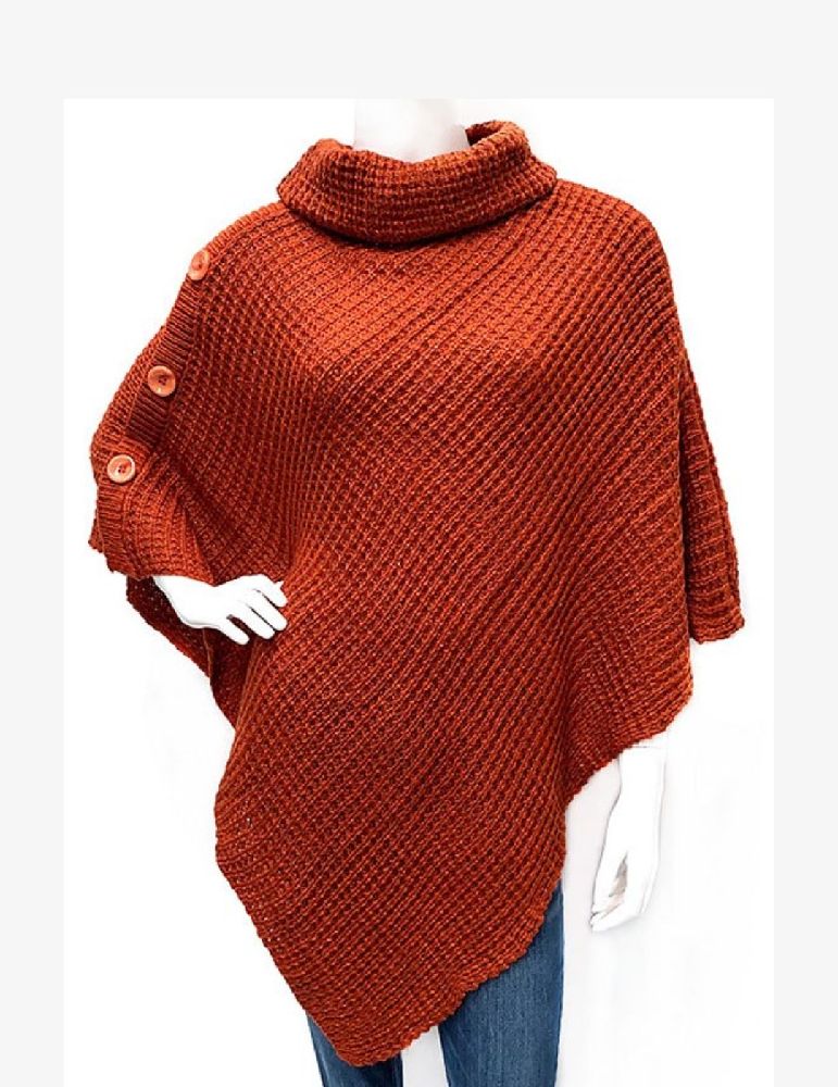 Poncho laine 