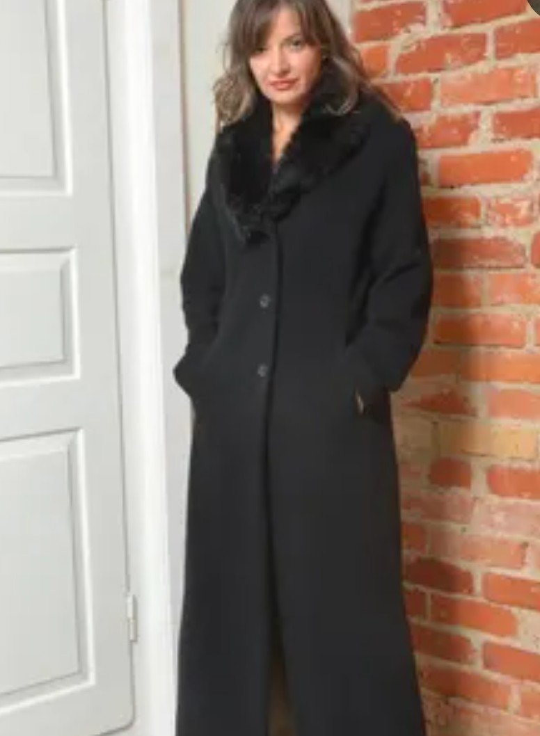Manteau cachemire long 3 en 1 