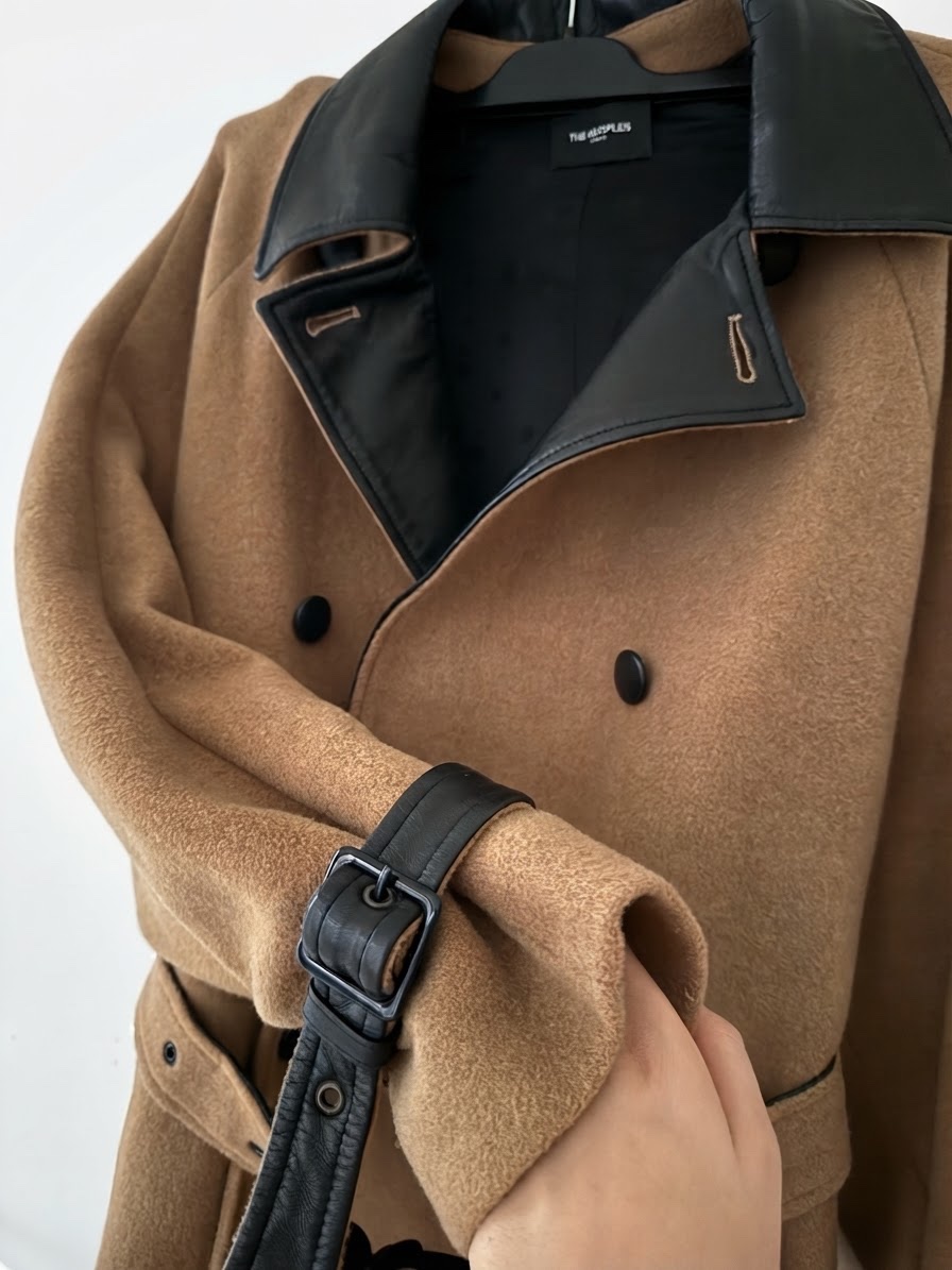 Manteau marron