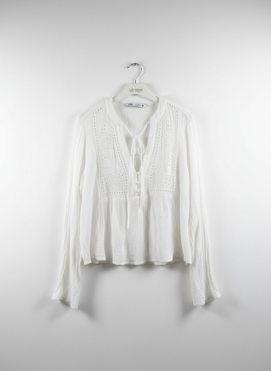 Chemise blanc Zara 🌸💮