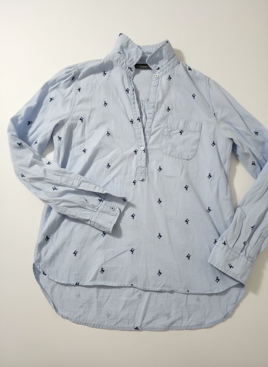 🔥Chemise C&A (Yessica) Bleu Ciel - Style Décontracté🔥
