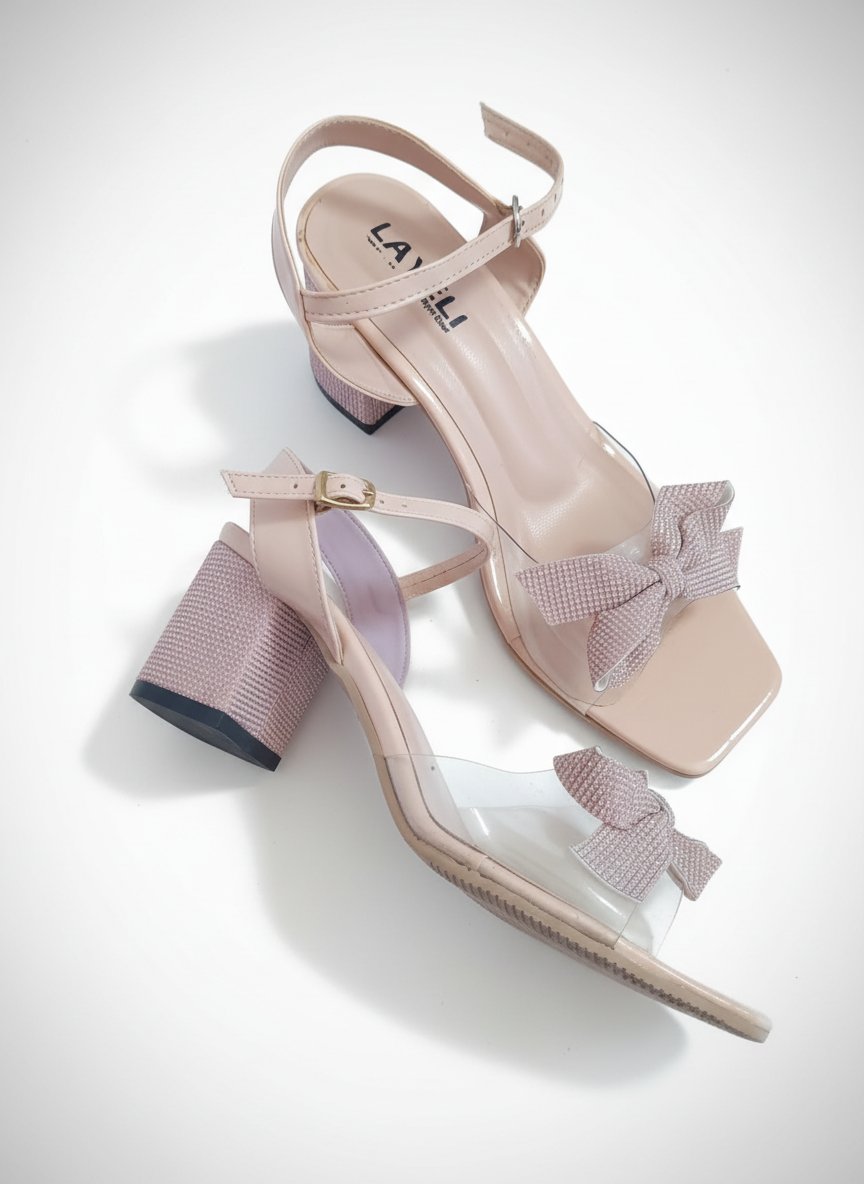 Sandales à Talons Nude - Élégance & Finesse
