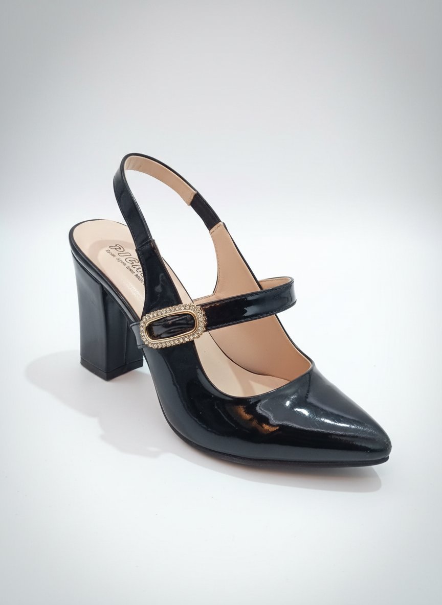 Escarpins Noirs Pailletés LEFET - Chic & Festif🔥