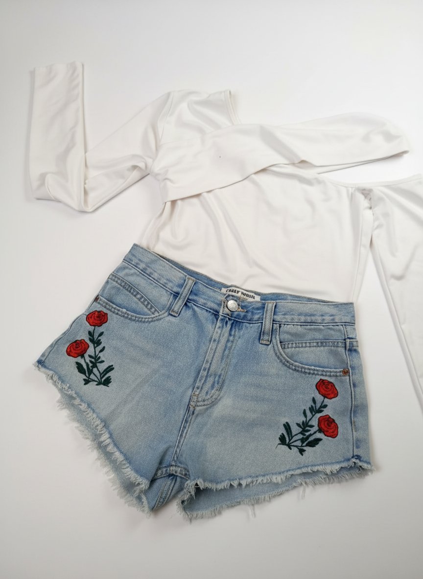 💙 Short en Jean Denim Blue - Coupe Confort & Style Été 💙
