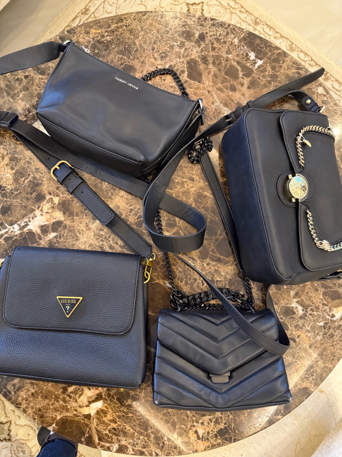 Lot de 4 sacs noir