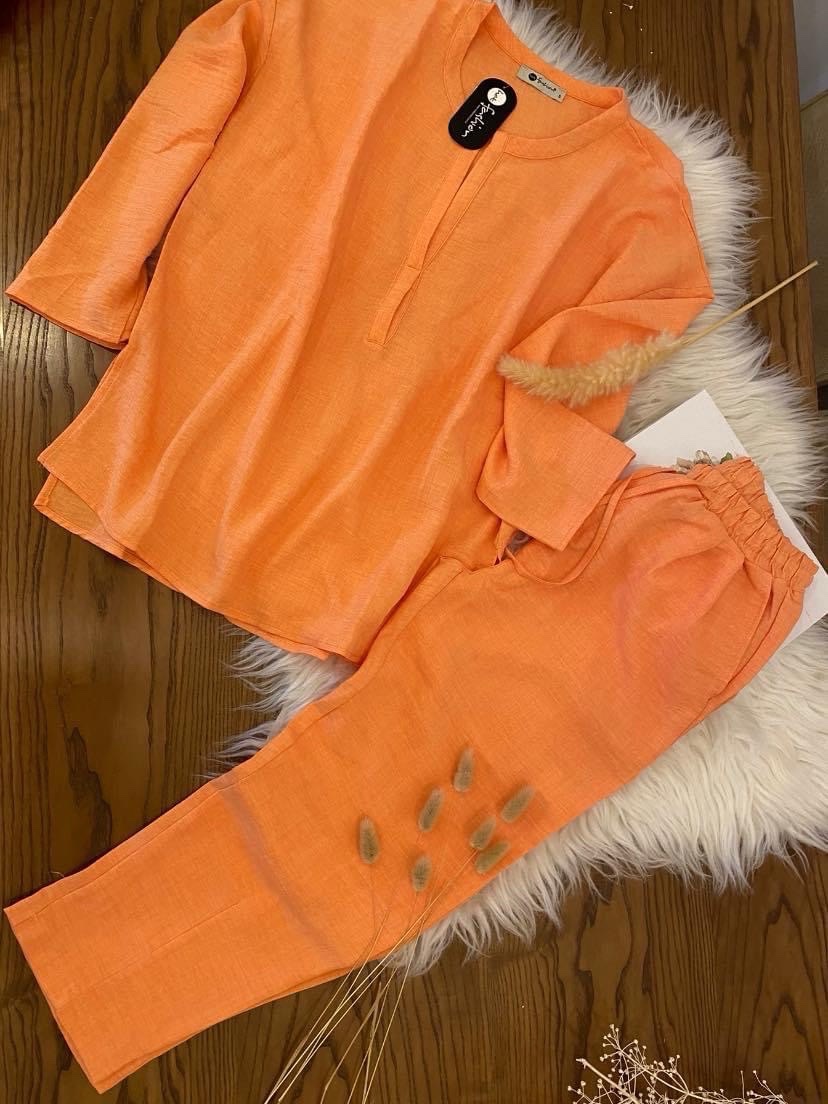 Tenue orange 