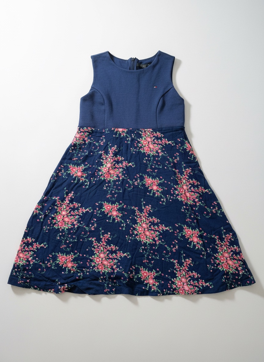 Robe fillette tommy