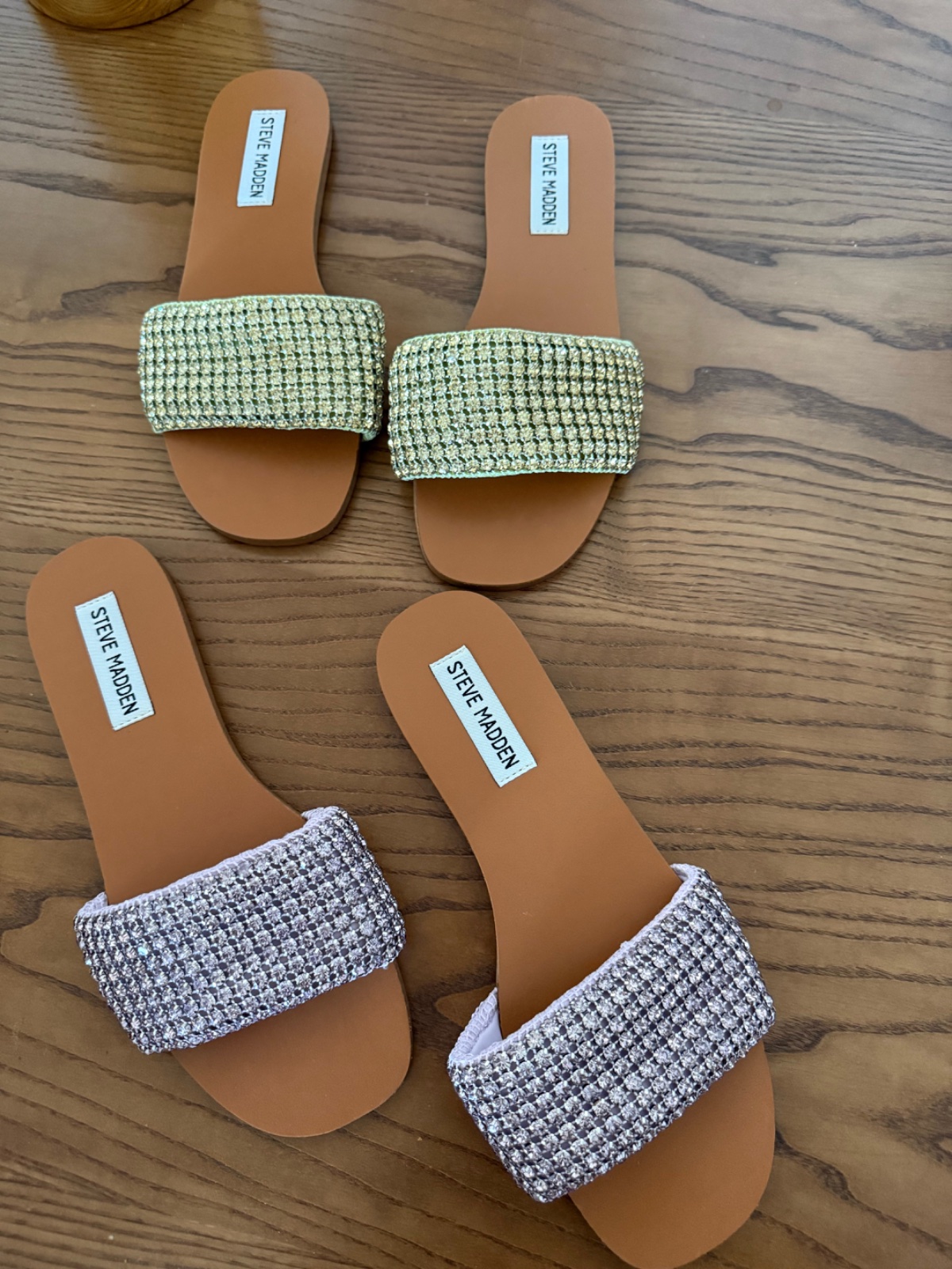 Sandales avec cristaux