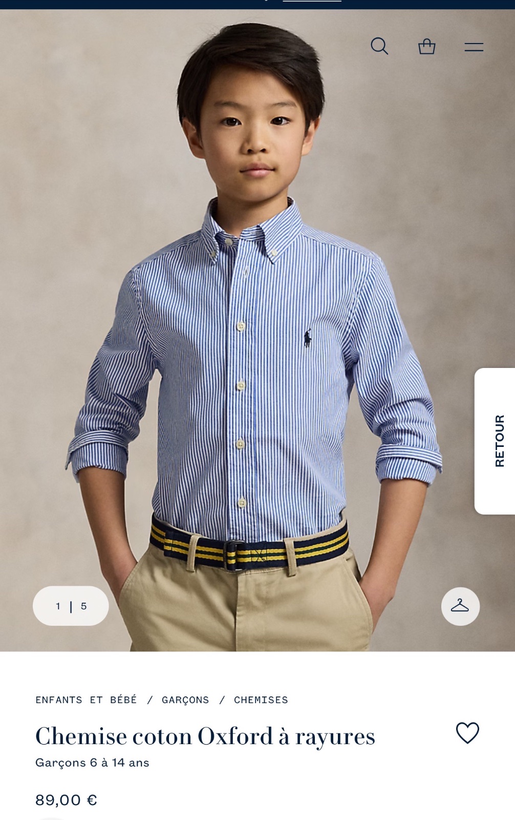 Chemise polo 