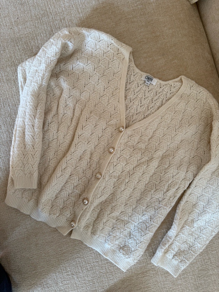 Cardigan taille standard
