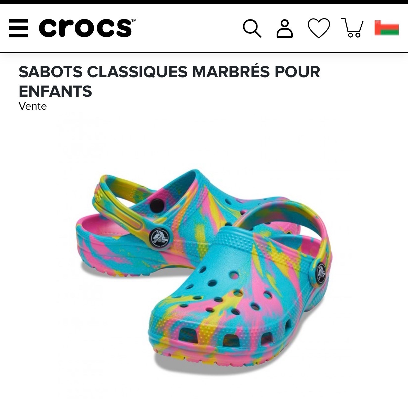 Crocs fille 
