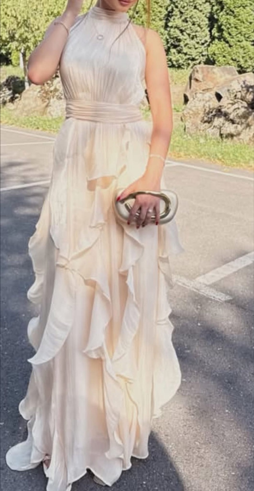 Robe blanx casé