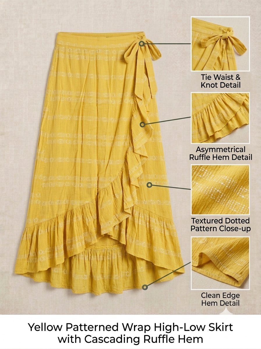 Jupe jaune