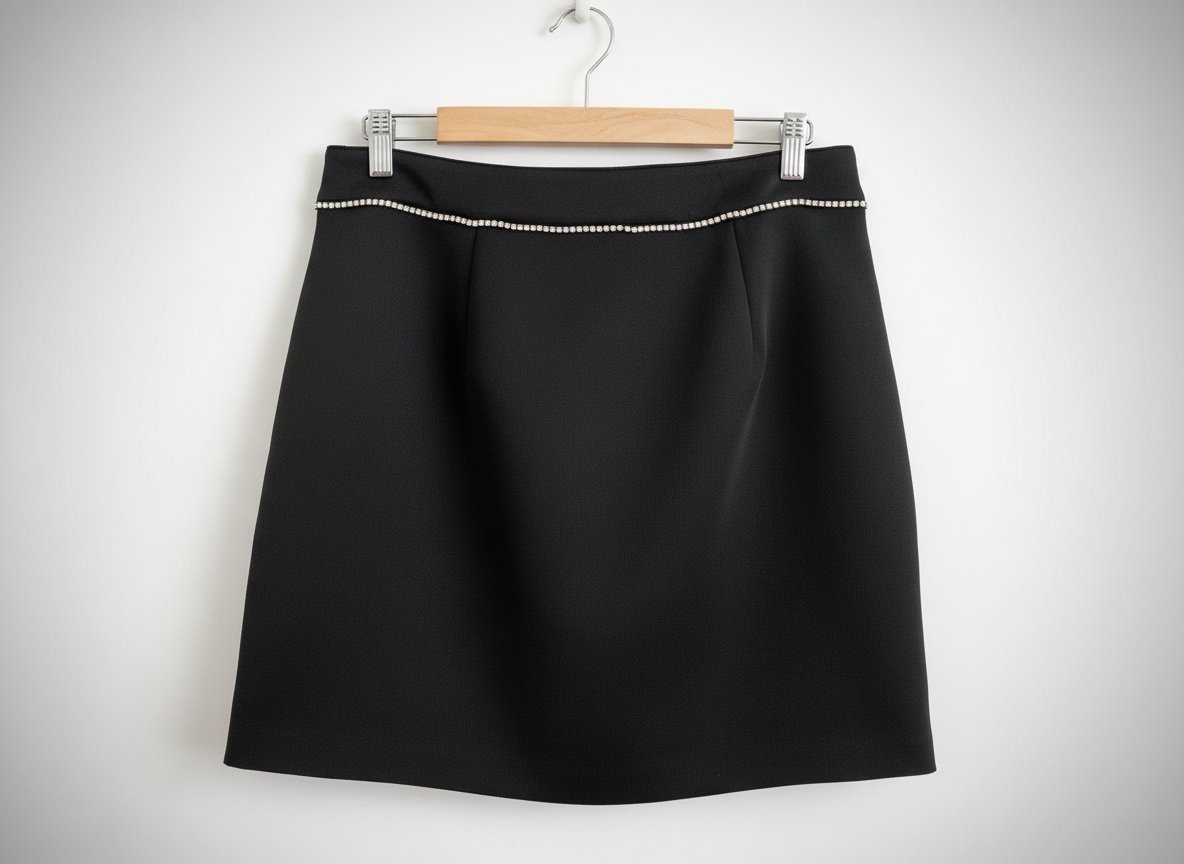 Jupe noire élégante 