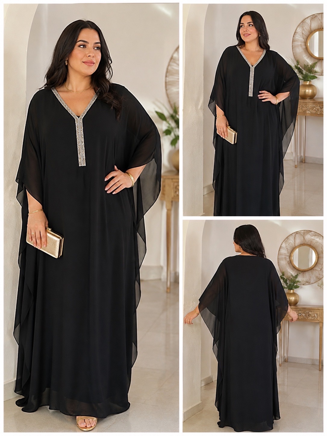 Jebba Newport noire – Taille 44/46 🖤✨