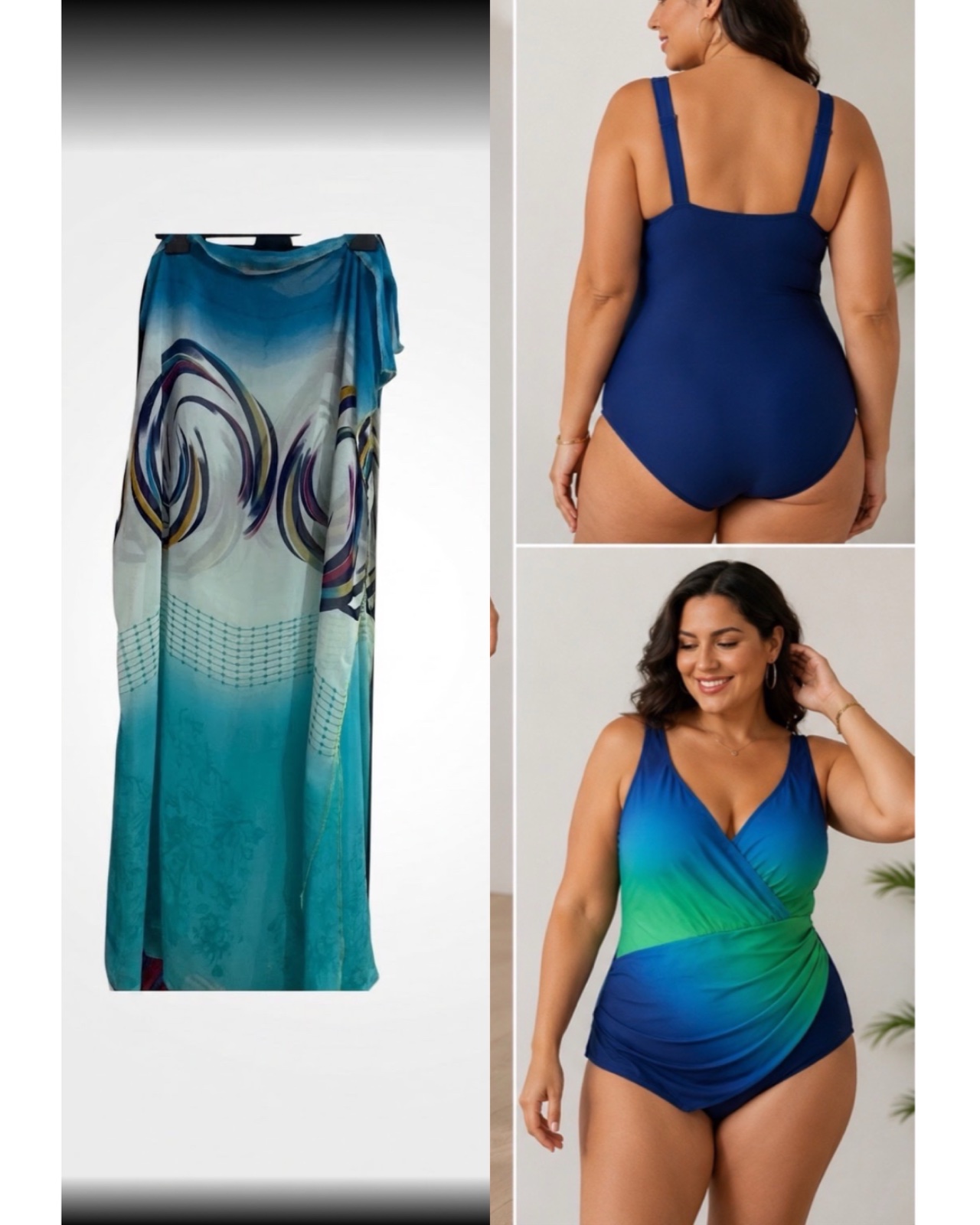 🌊 Maillot de bain + paréo assorti