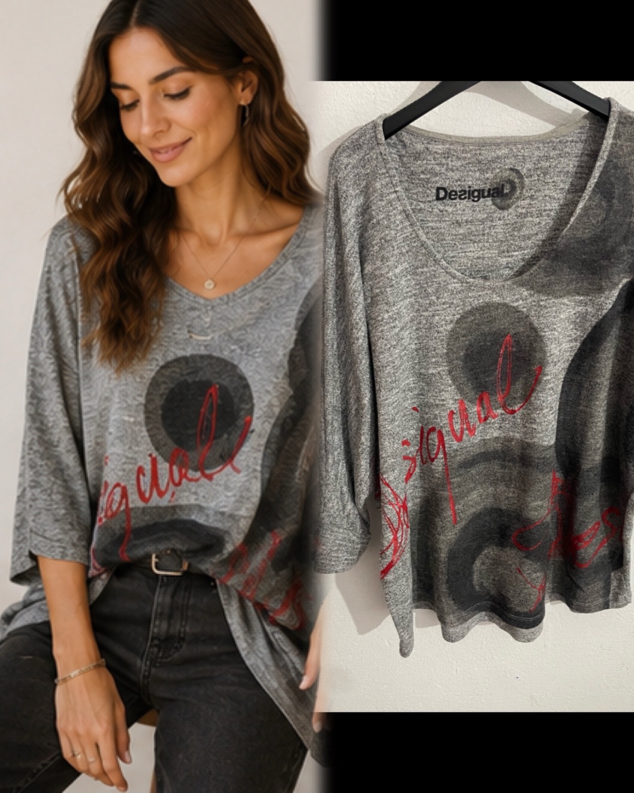Lot de pulls sport chic gris – Taille L/XL
