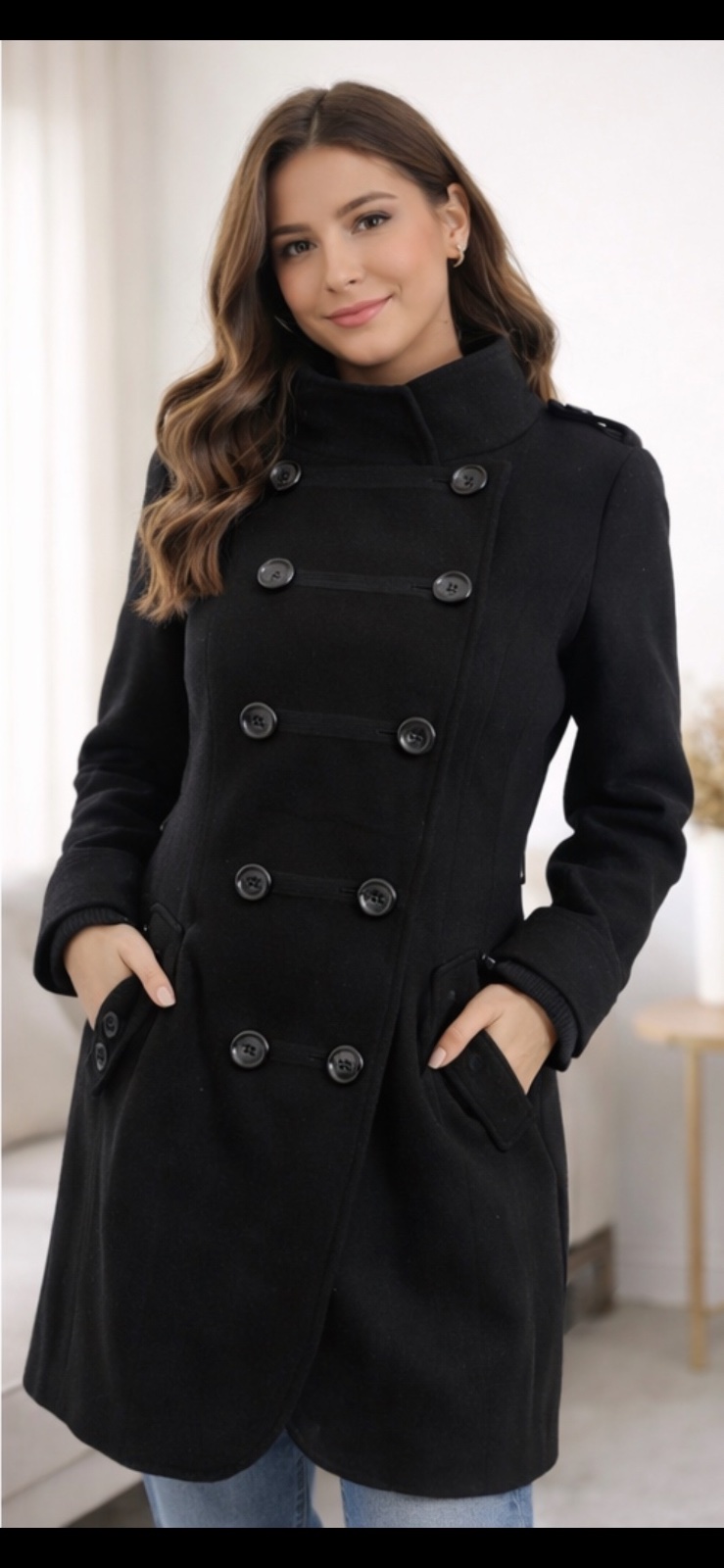 Manteau ESPRIT en cachemire – Taille 38