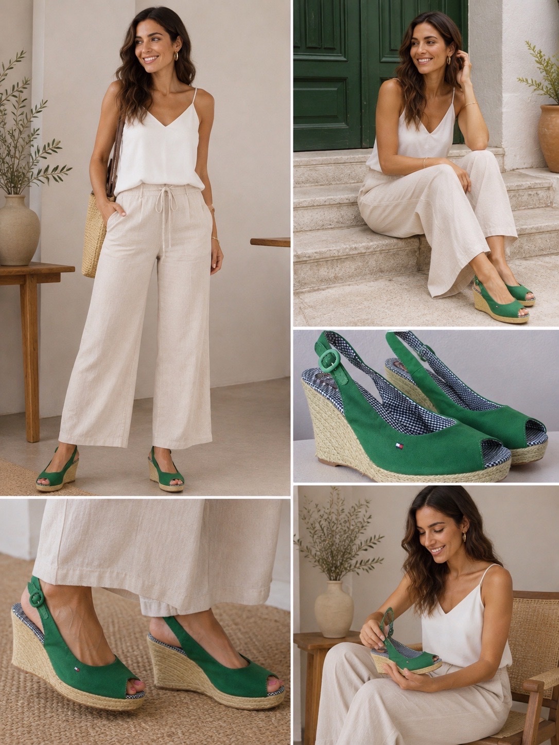 SANDALES POUR FEMMES TOMMY HILFIGER authentique