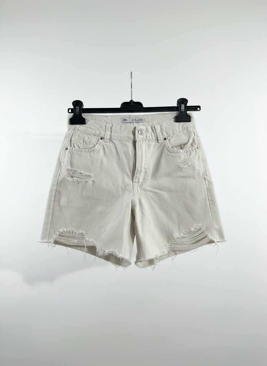Short en jean Zara pour fille, taille 10 ans