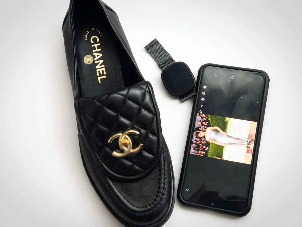 Mocassin Chanel noir 