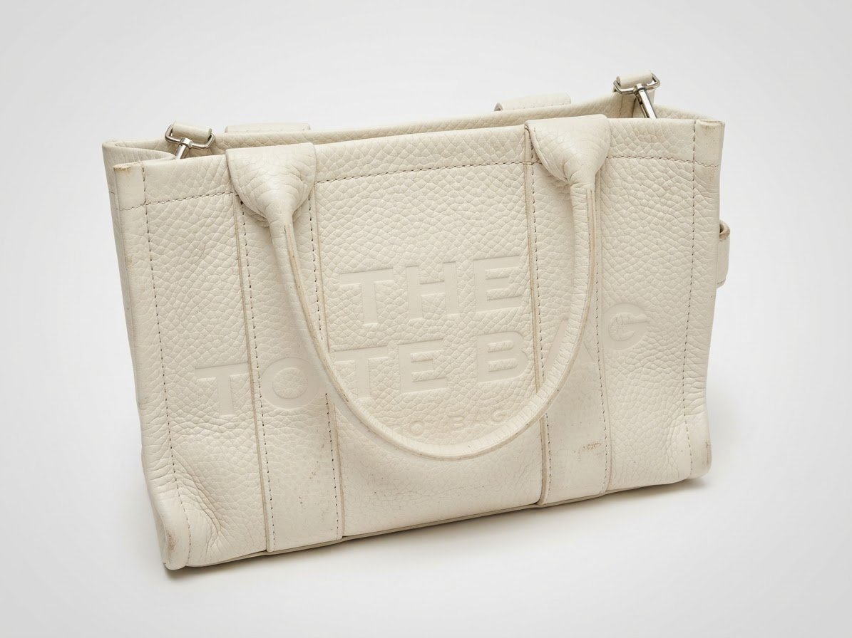 Sac beige blanc casse