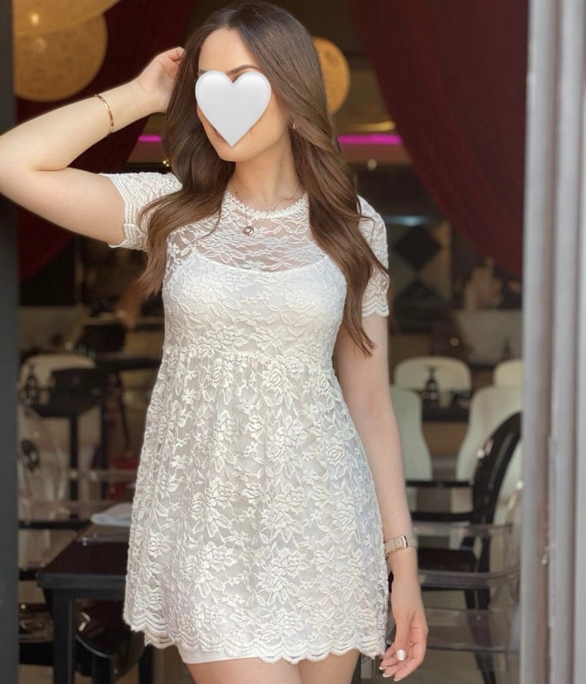 Robe blanche stradivarius 🤍🤍