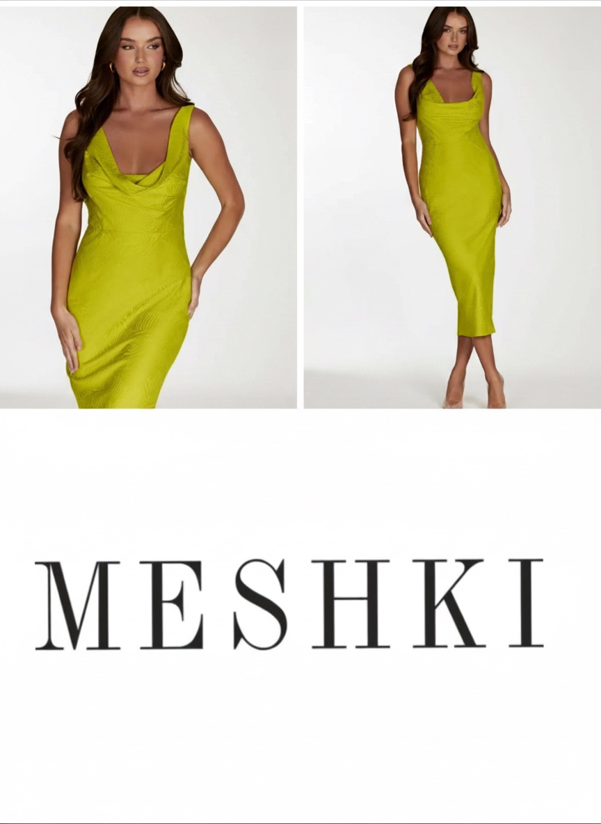 Robe meshki Fallon Cowl Midi