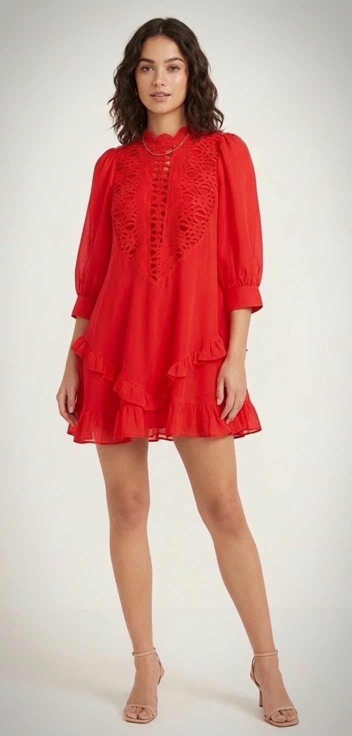 Robe rouge 🌺❤️