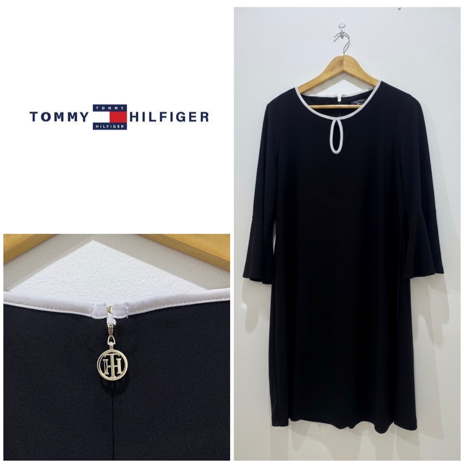 Robe courte Tommy Hilfiger noir 🖤🖤🖤