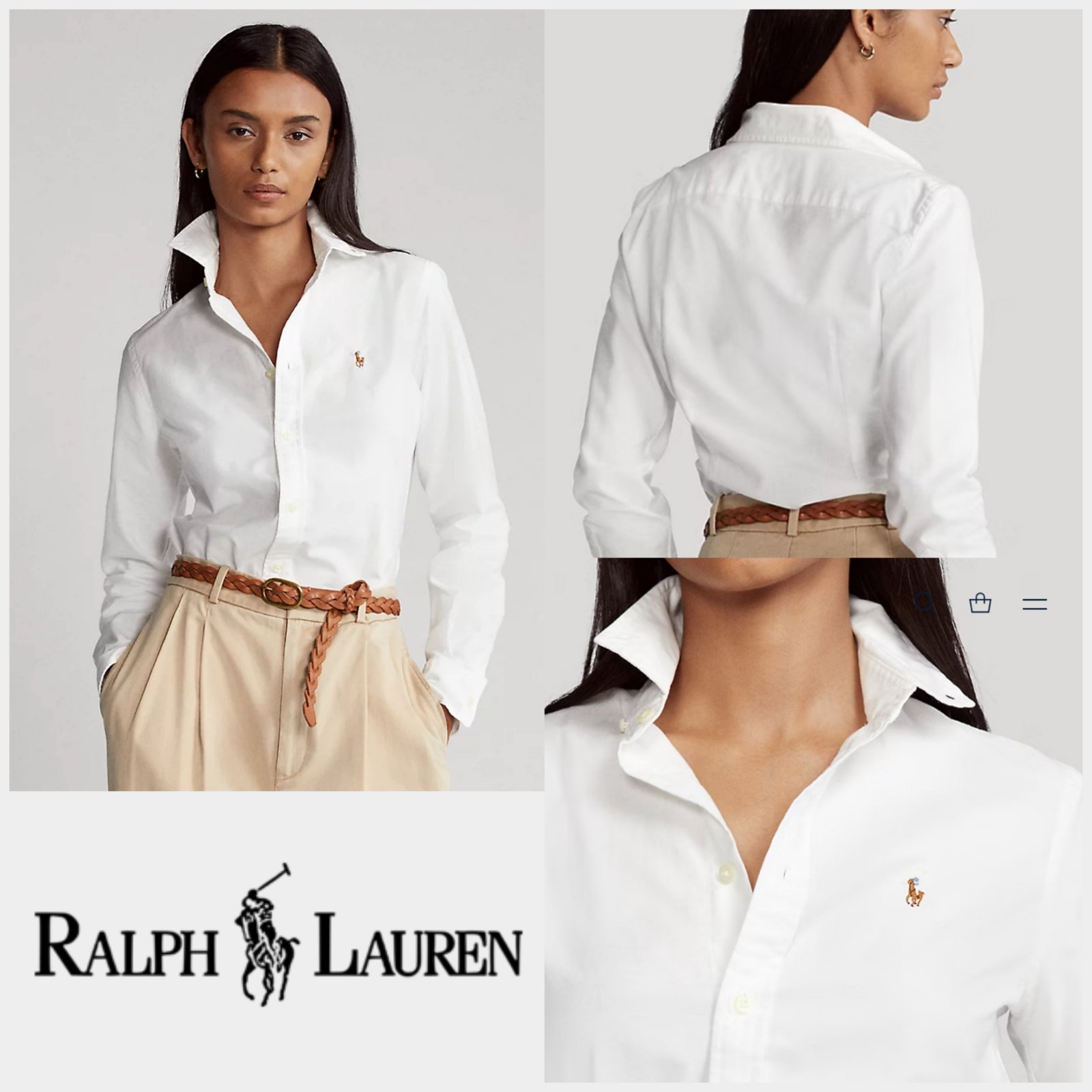 Profitezzzz 💗🎊Chemise ralph lauren Oxford authentique slim fit 💗