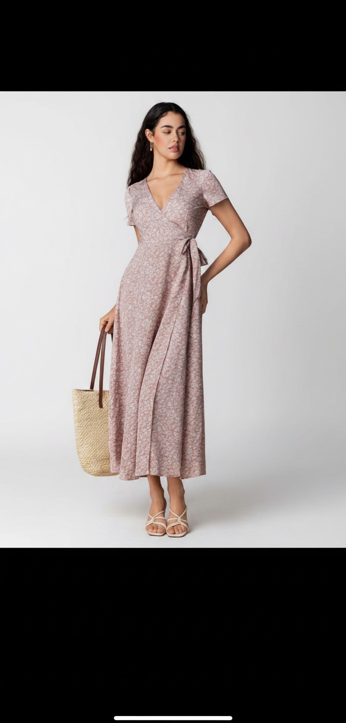 🌸 Robe portefeuille SHEIN - Taille S