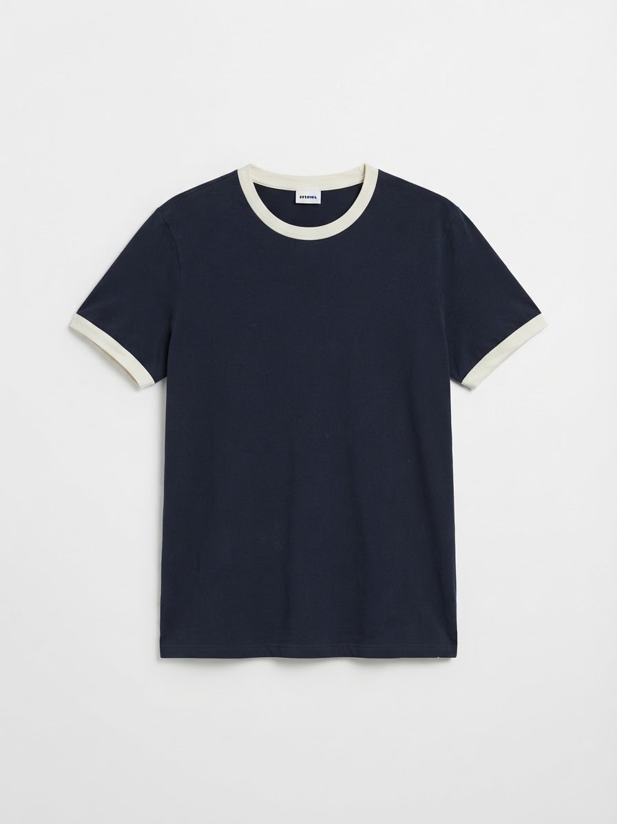 Blue bershka t-shirt