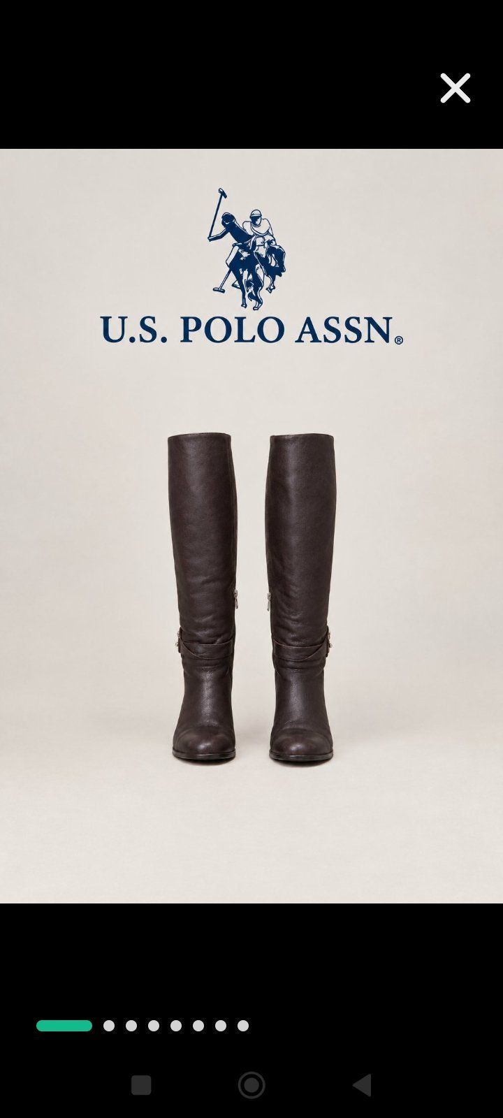US POLO bottes Authentique 