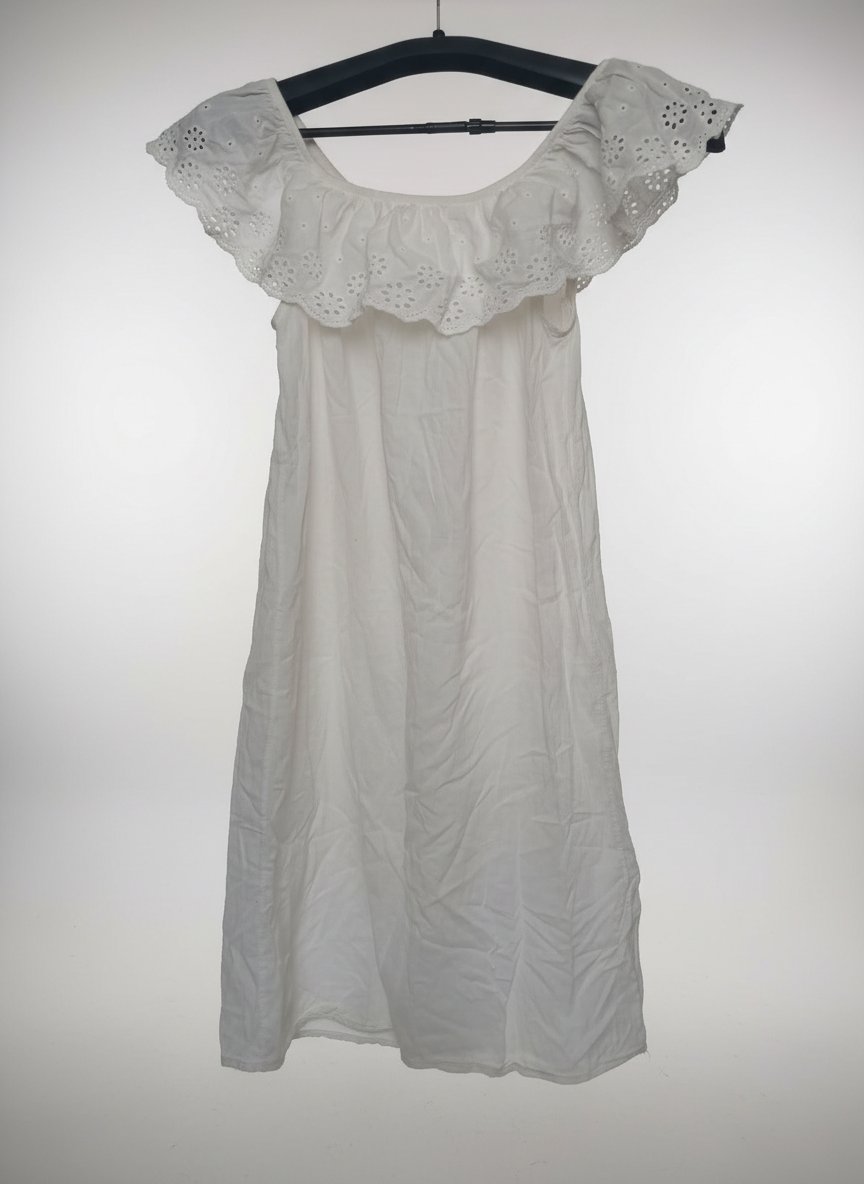 Robe blanc laine taille 34