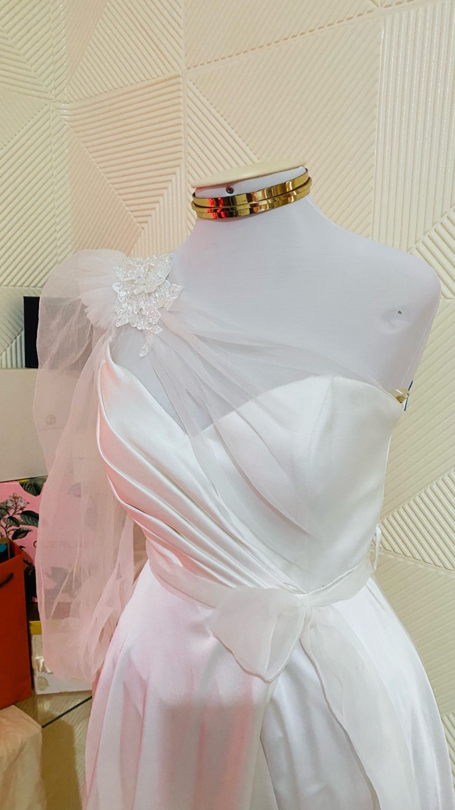 🤍 Robe de Mariée Élégante Blanche 🤍