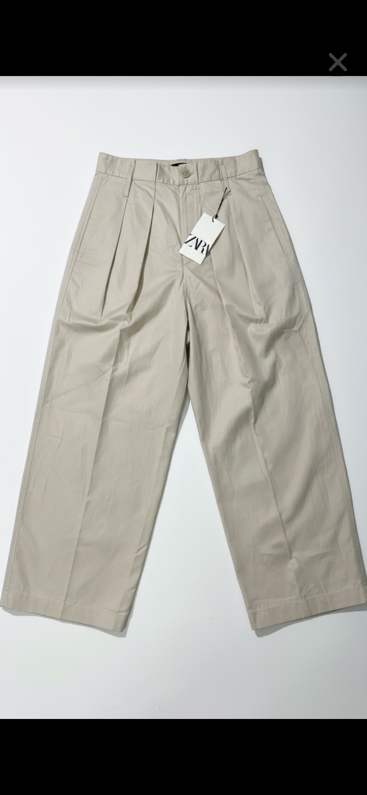 ✨ Ensemble Zara beige écru – Neuf avec étiquettes