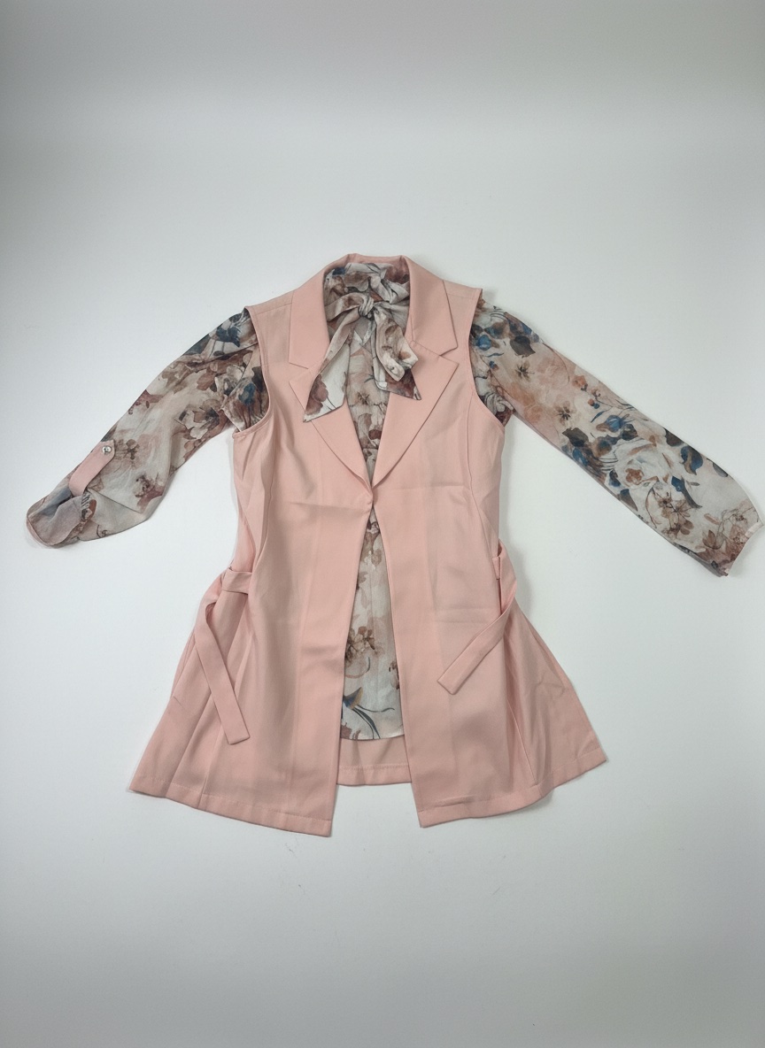 Ensemble trois pieces en corail !