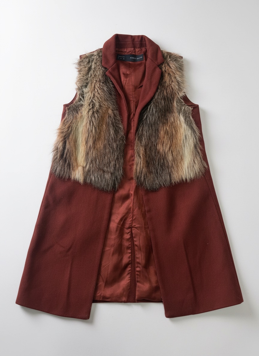 Blaser Manteau Zara avec fourrure