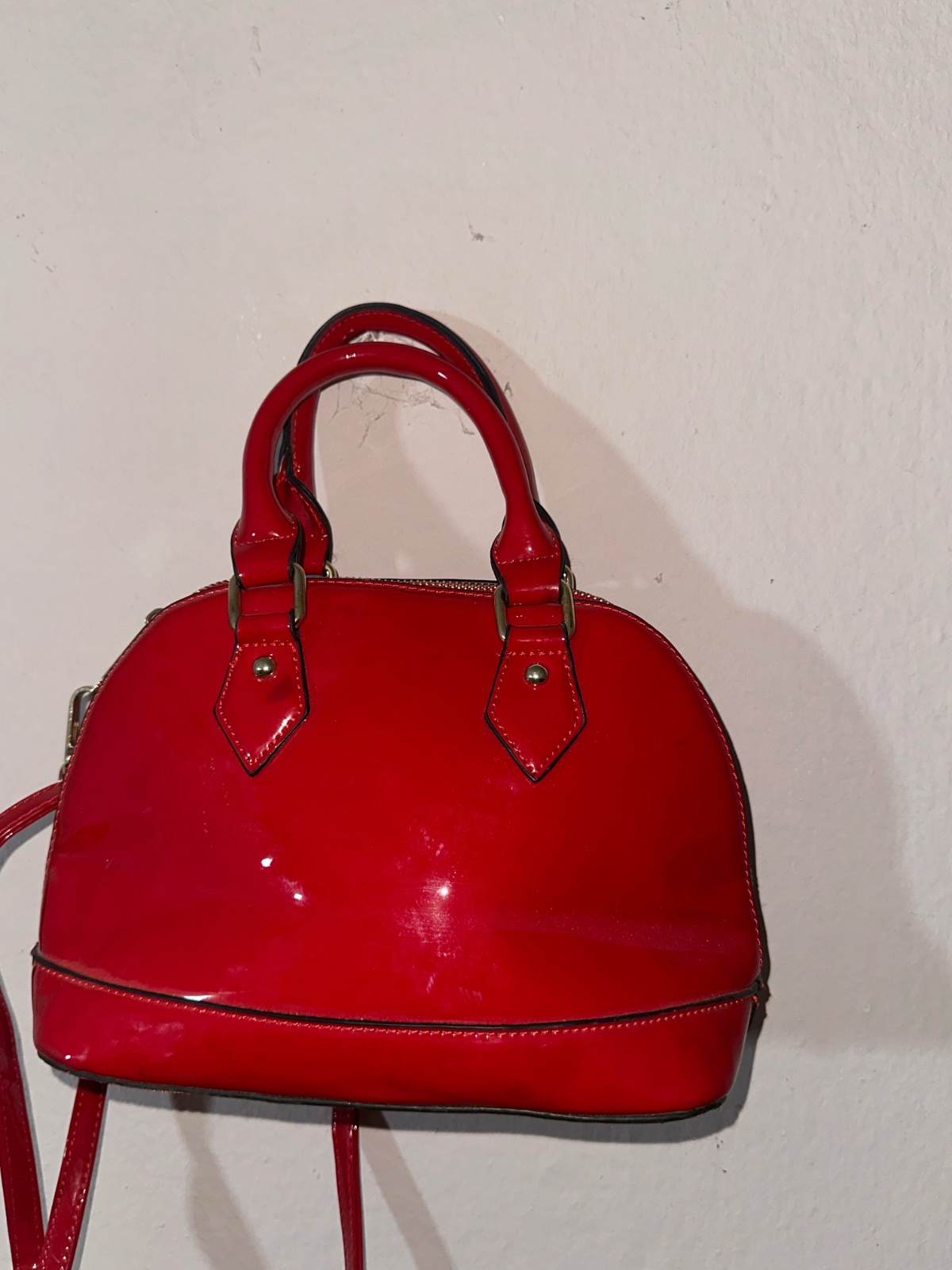 Sac rouge vernis❤️❤️