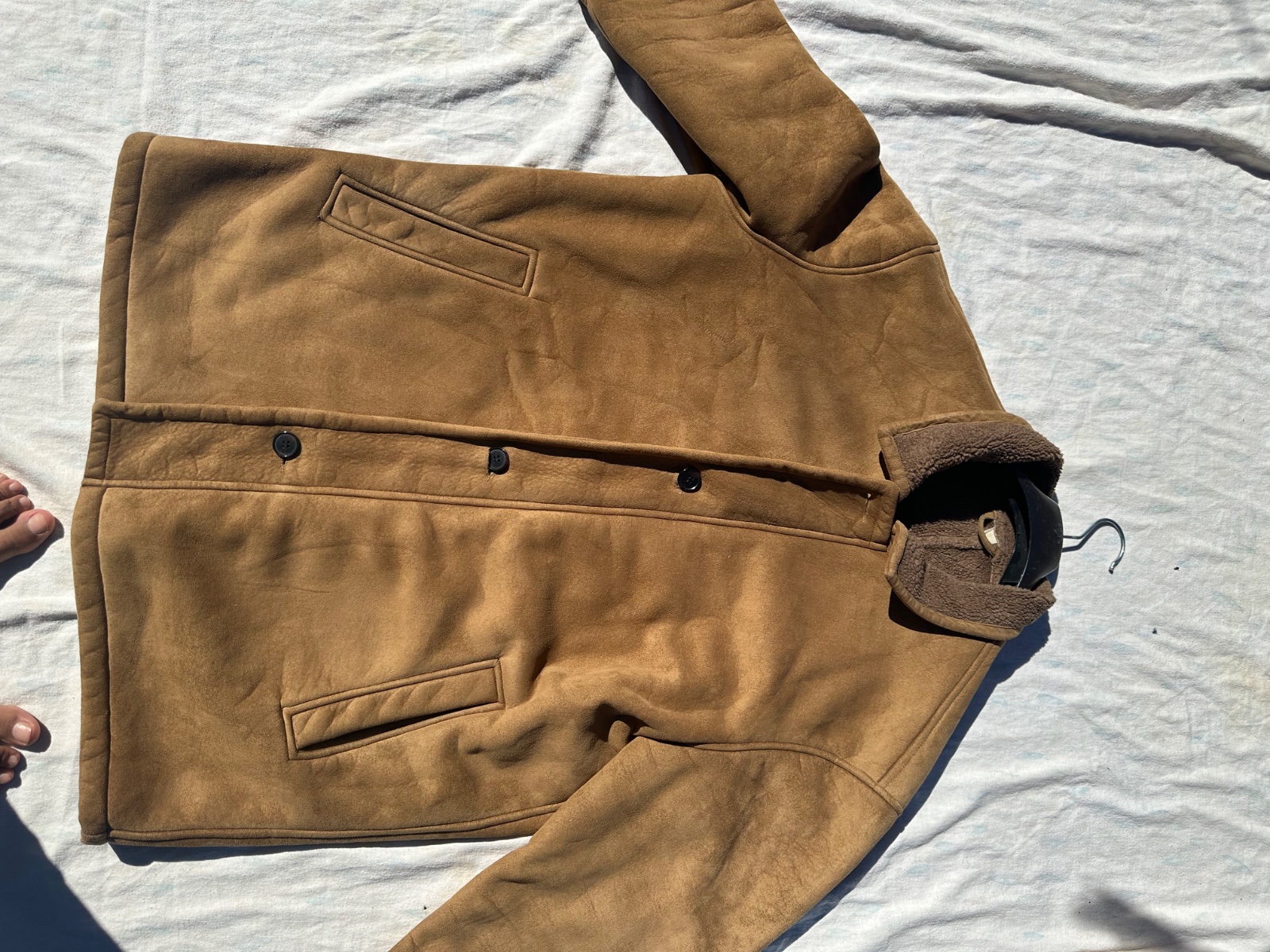 Veste maron homme