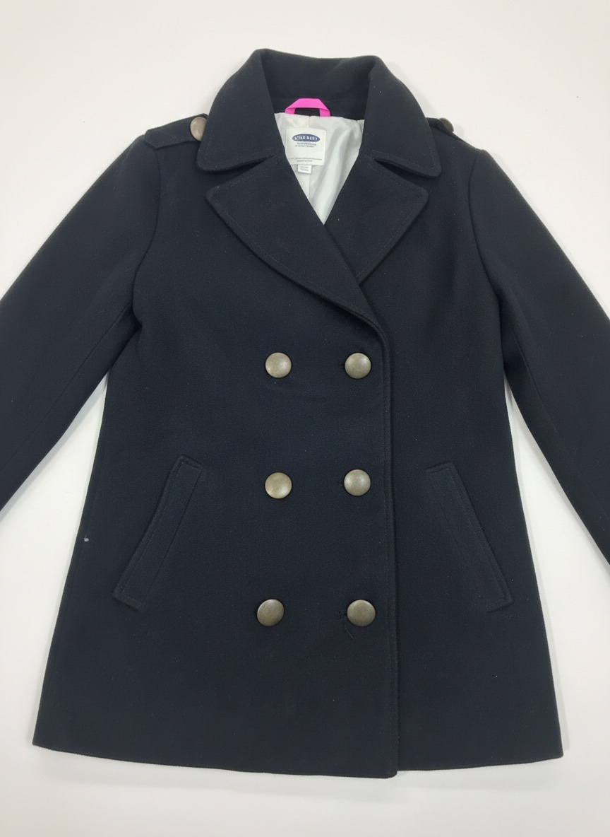 Manteau noir fille