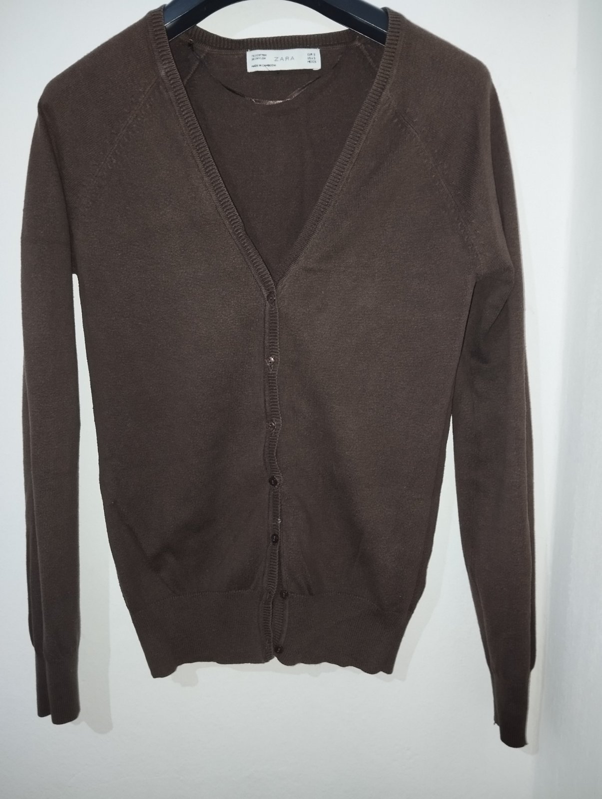 Gilet marron 